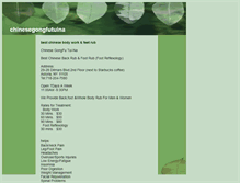 Tablet Screenshot of chinesegongfutuina.com